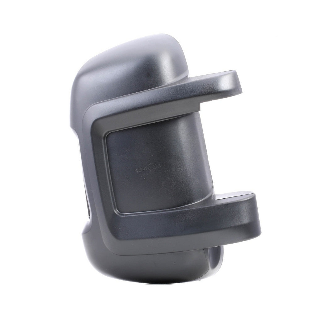 For Peugeot Boxer 2006-2020 Short Arm Wing Mirror Cover Black Right Side