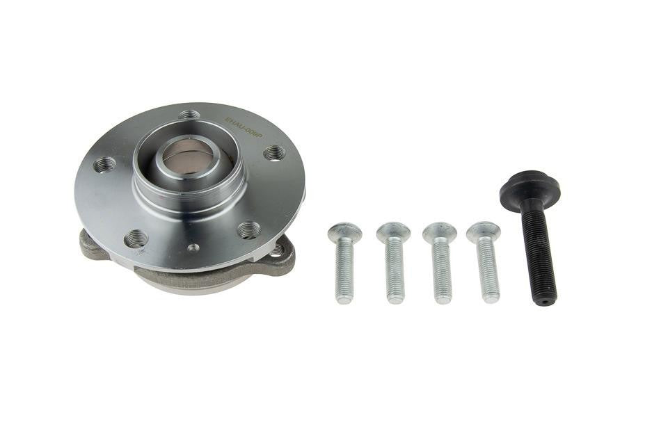 For Audi A4 A5 A6 A7 A8 Q5 R8 Front Wheel Hub Bearing + Bolts Kit 4H0498625