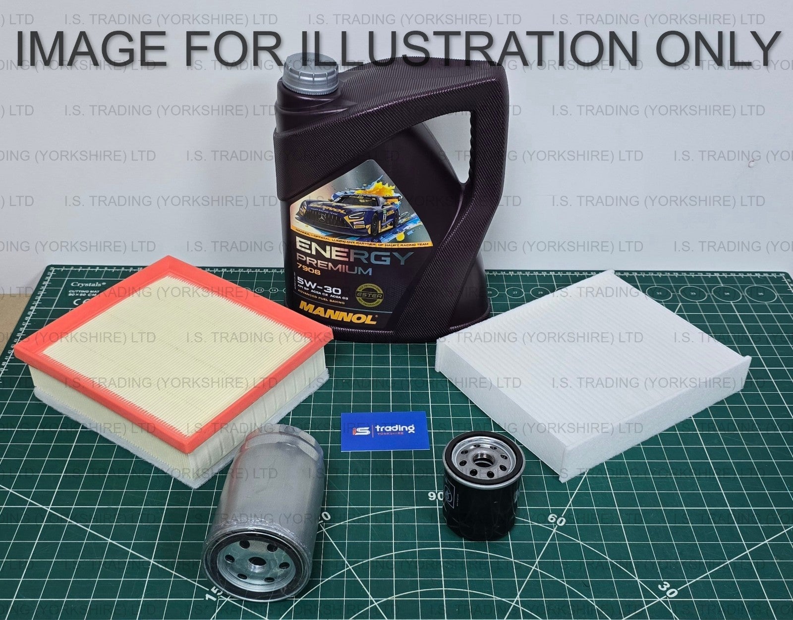 FOR AUDI A6 2.0 TDI S LINE BLACK EDITION AIR FUEL CABIN OIL SERVICE KIT + 5L OIL