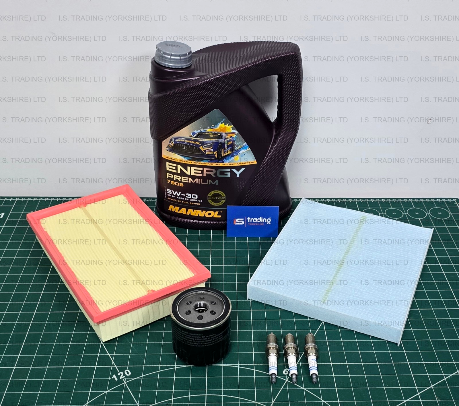 FOR AUDI A1 30 35 TFSI 2019-2025 PETROL SERVICE KIT FILTERS SPARK PLUGS 5L OIL