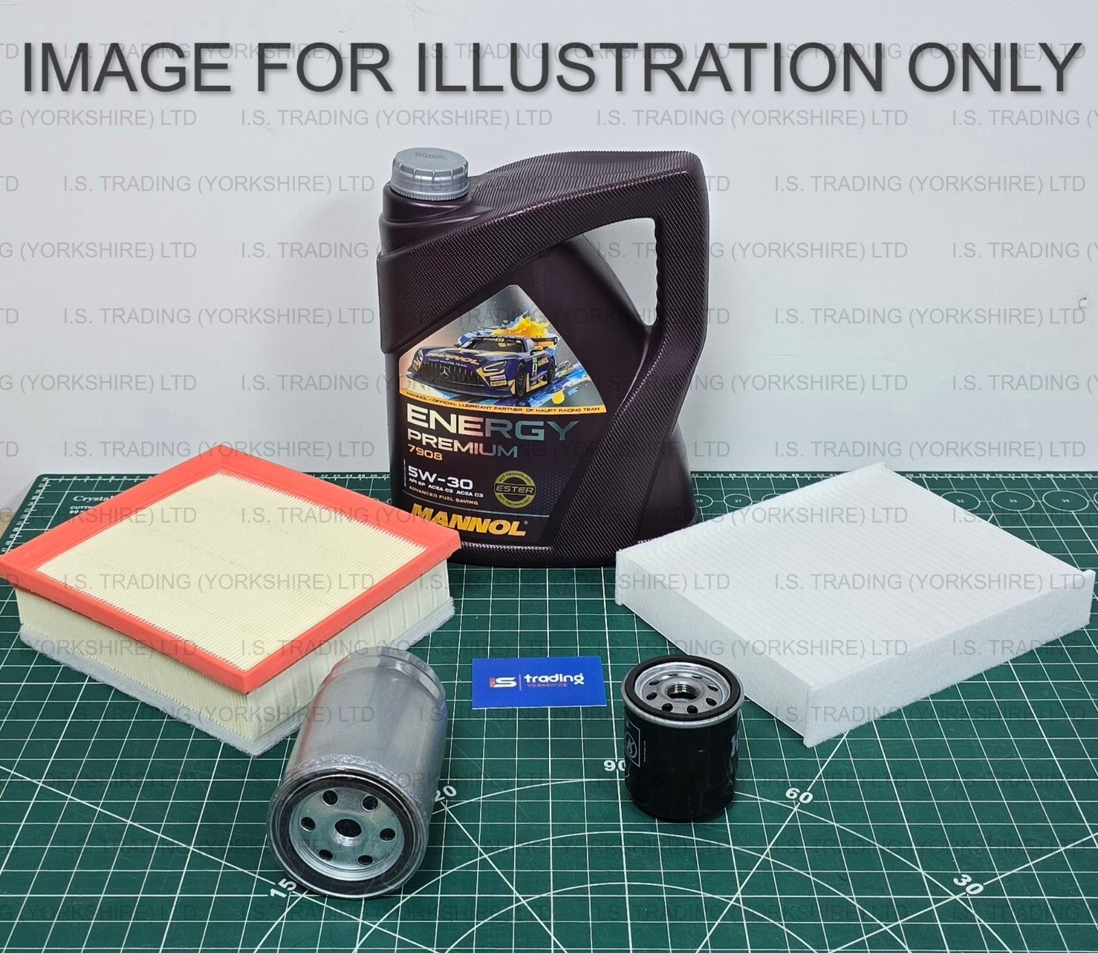 FOR SEAT ATECA 2.0 TDi 2016-2025 SERVICE KIT AIR CABIN FUEL OIL FILTERS + 5L OIL