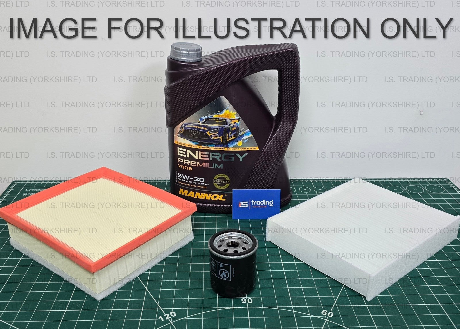 FOR VW UP 1.0 2011-2020 SERVICE KIT AIR CABIN OIL FILTERS + 5L OIL
