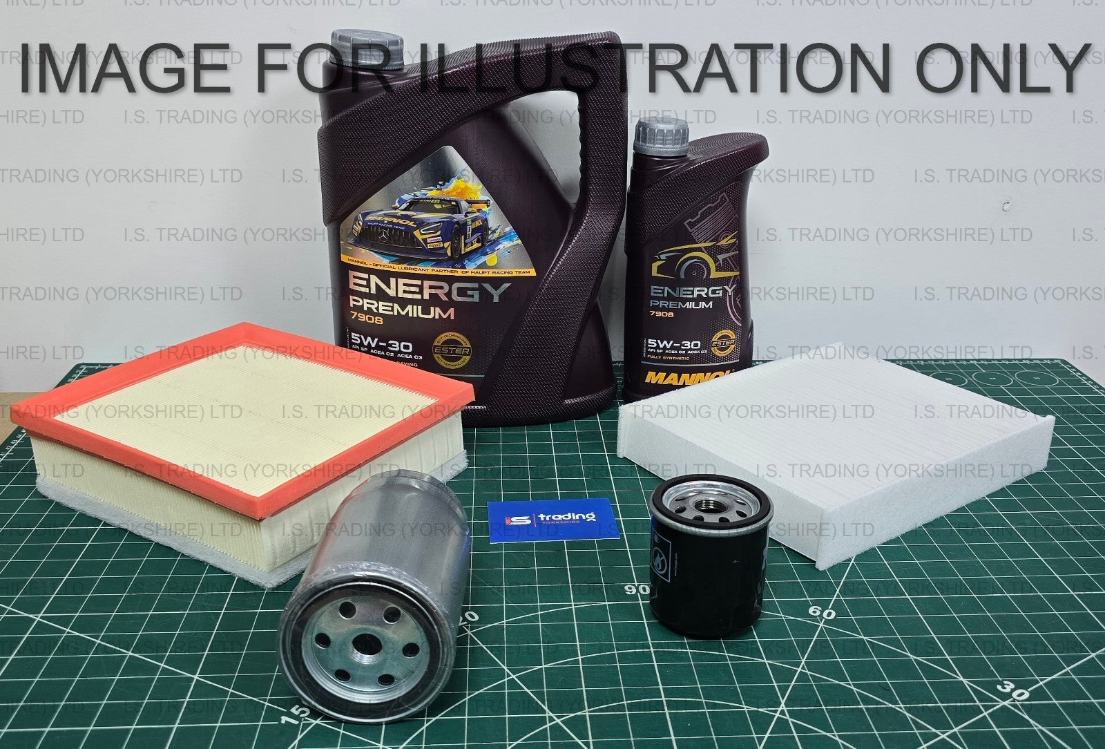 FOR JAGUAR XE 2.0 D 2015-2025 SERVICE KIT AIR CABIN FUEL OIL FILTERS + 7L OIL